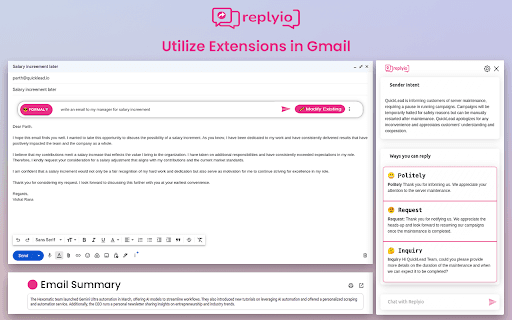Replyio.com - AI Response Generator Chatgpt thumbnail