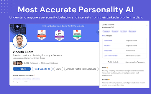 LeadLabs: Personality AI for Humanizing Outreach thumbnail