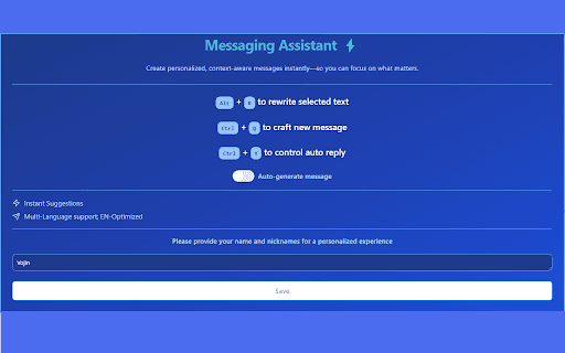 Messaging Assistant 🚀 thumbnail