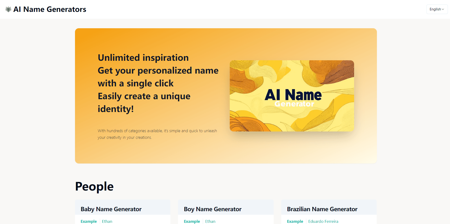 AI Names Generator thumbnail