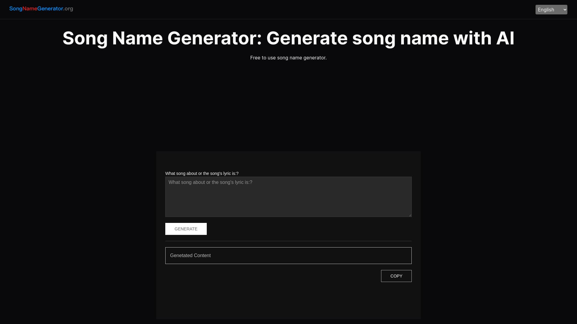 AI Song Name Generator thumbnail