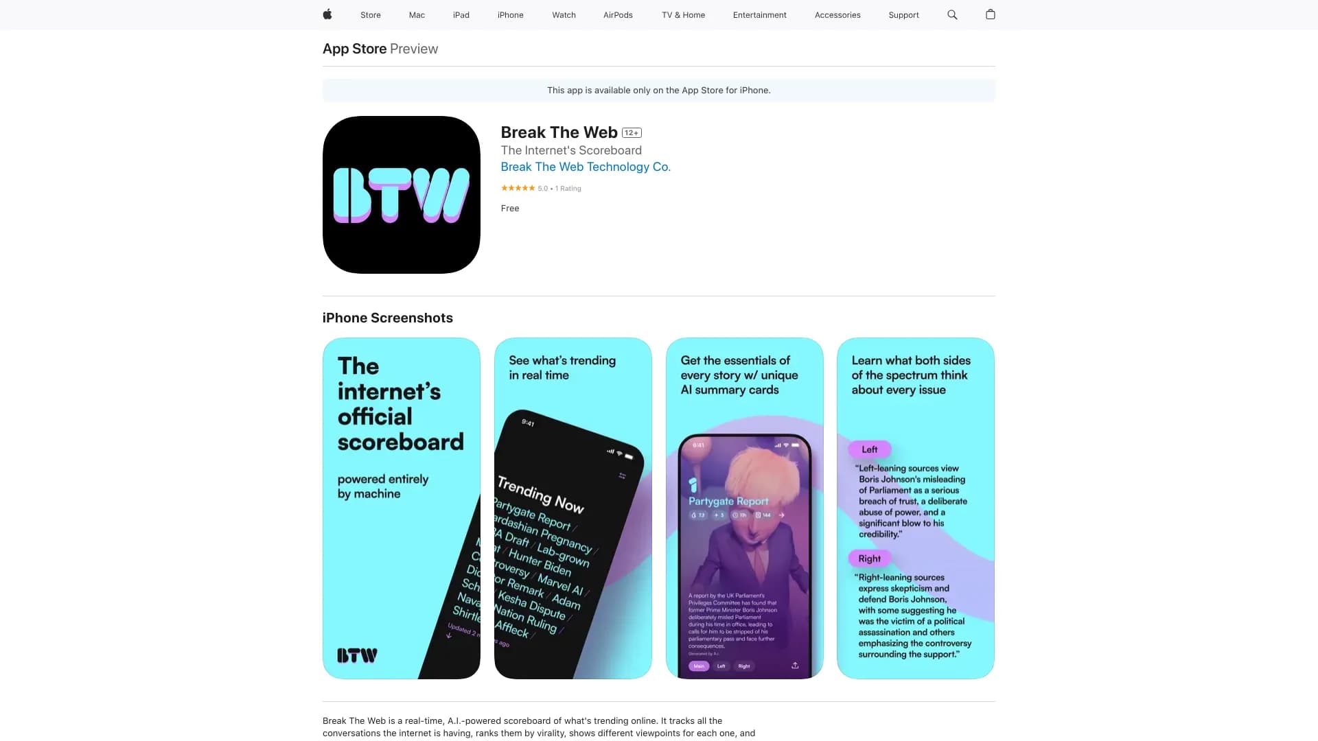 Break The Web thumbnail