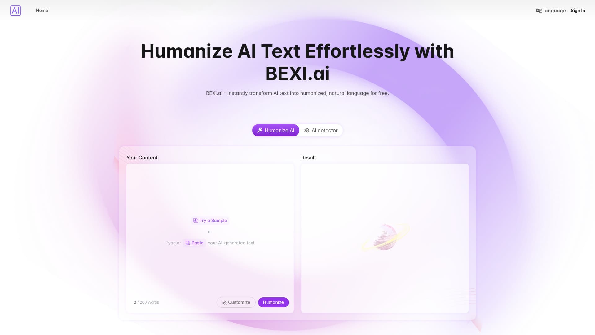 Bexi.ai:Free AI Humanizer & AI Detector thumbnail