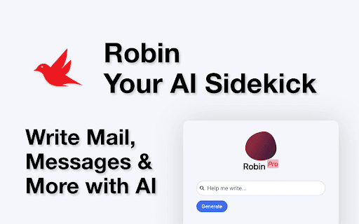 Robin - Your AI Sidekick thumbnail