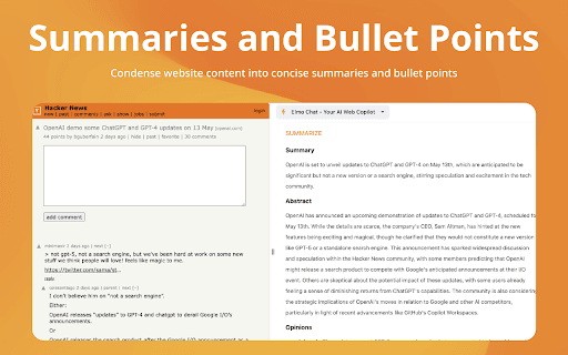 Elmo - Your AI Web Copilot thumbnail