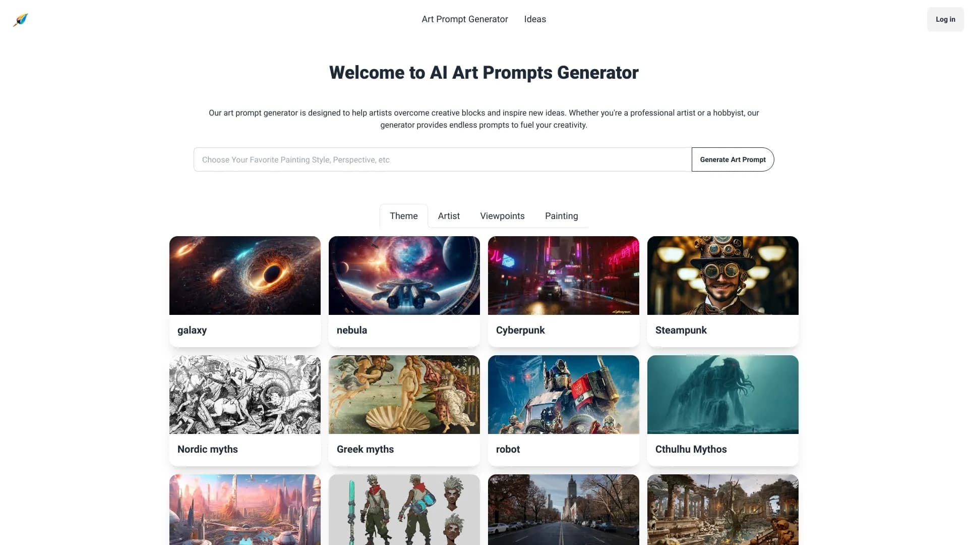 AI Art Prompt Generator thumbnail