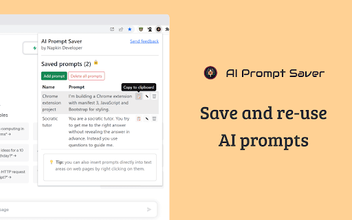 AI Prompt Saver thumbnail