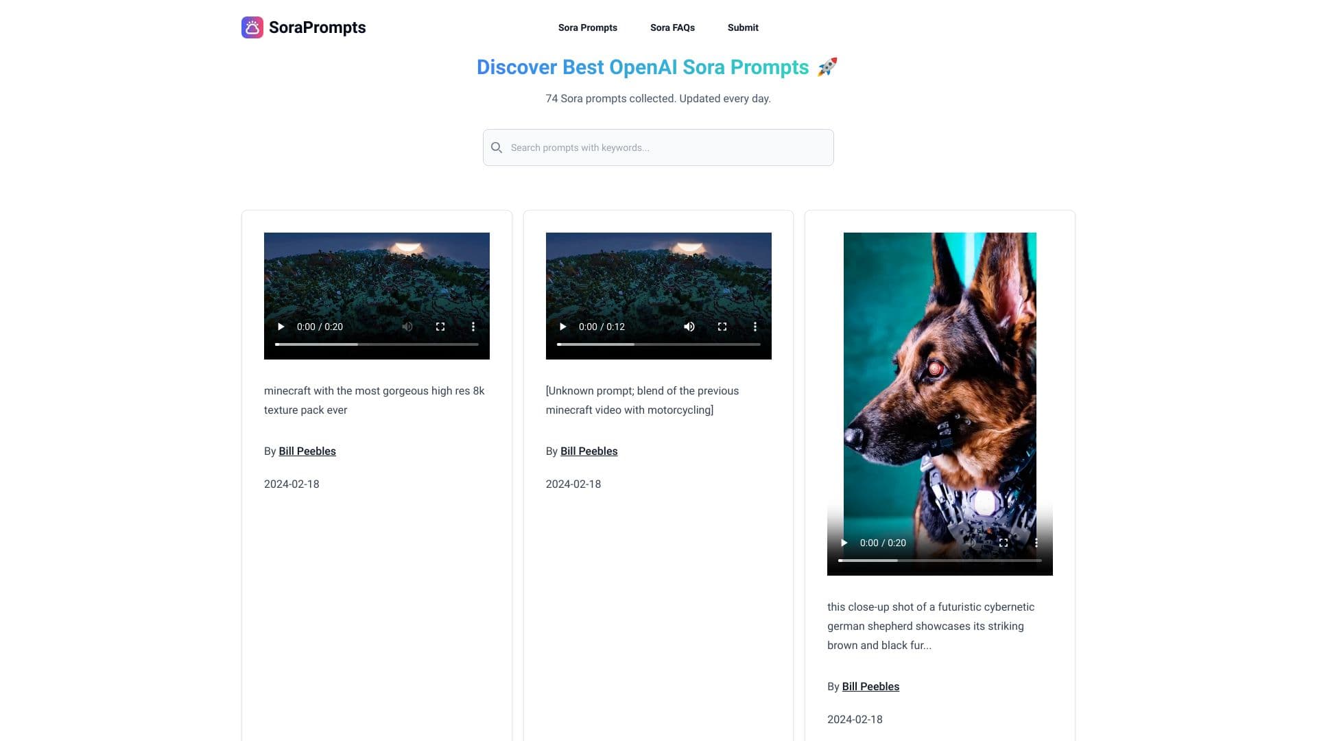 SoraPrompts thumbnail