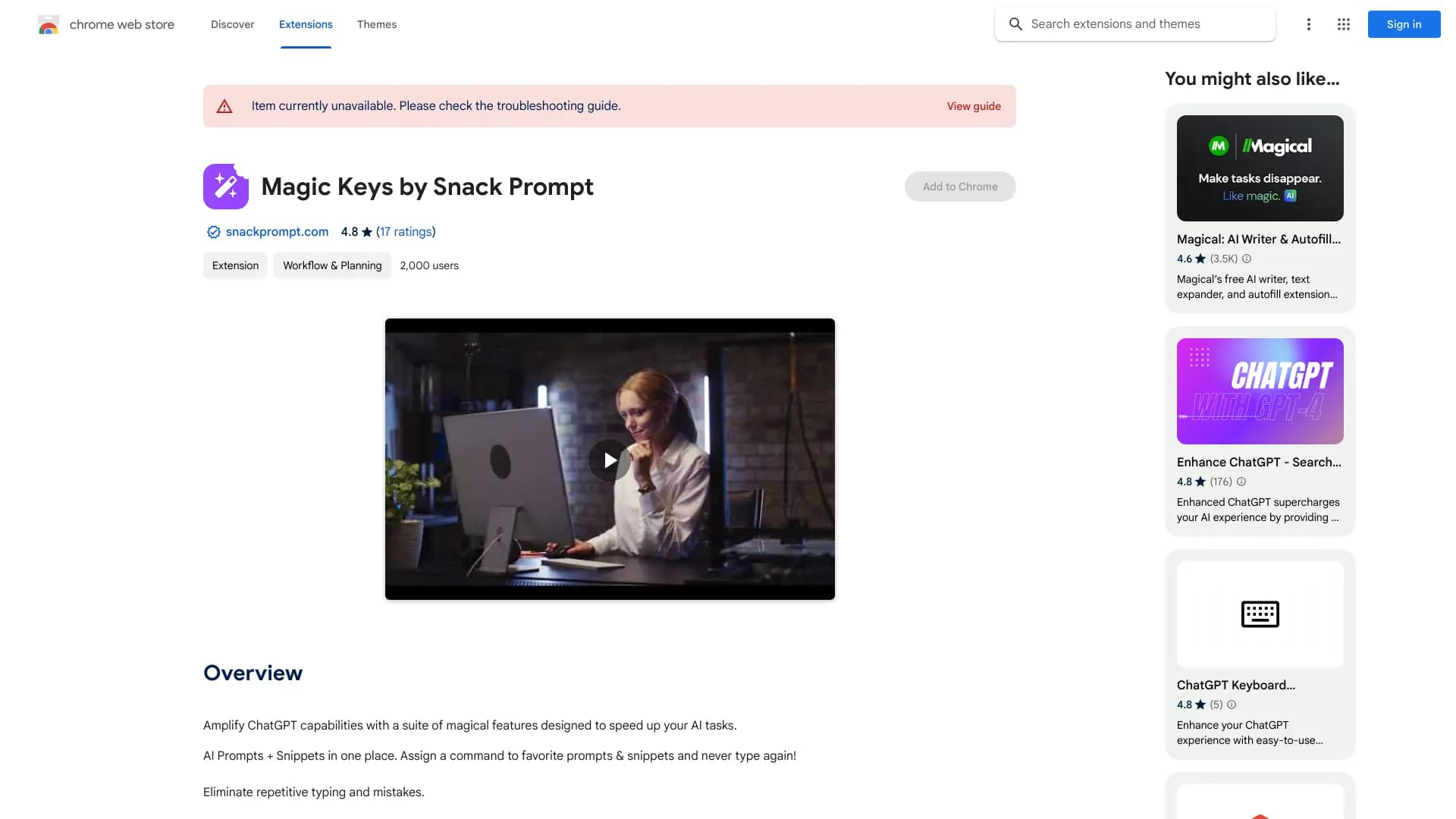 Magic Keys by Snack Prompt thumbnail