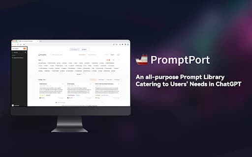 ChatGPT Prompts tool -PromptPort thumbnail