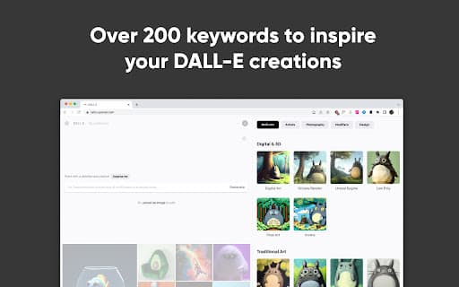DALL-E Keyword Dictionary - Dallelist thumbnail