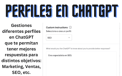 Perfiles para ChatGPT thumbnail