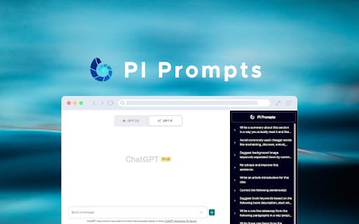 PI Prompts for ChatGPT, Gemini, Claude, Mistral & PI thumbnail