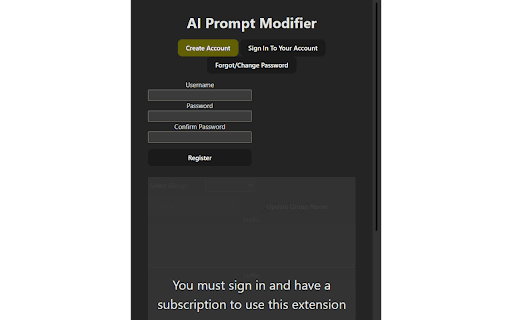 AI Prompt Modifier thumbnail