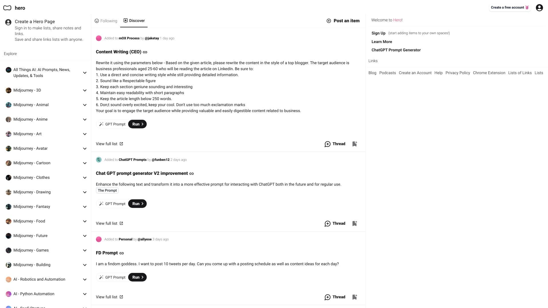 HeroML: Write AI Workflows, Text & Art thumbnail