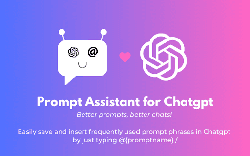 Prompt Assistant for Chatgpt thumbnail