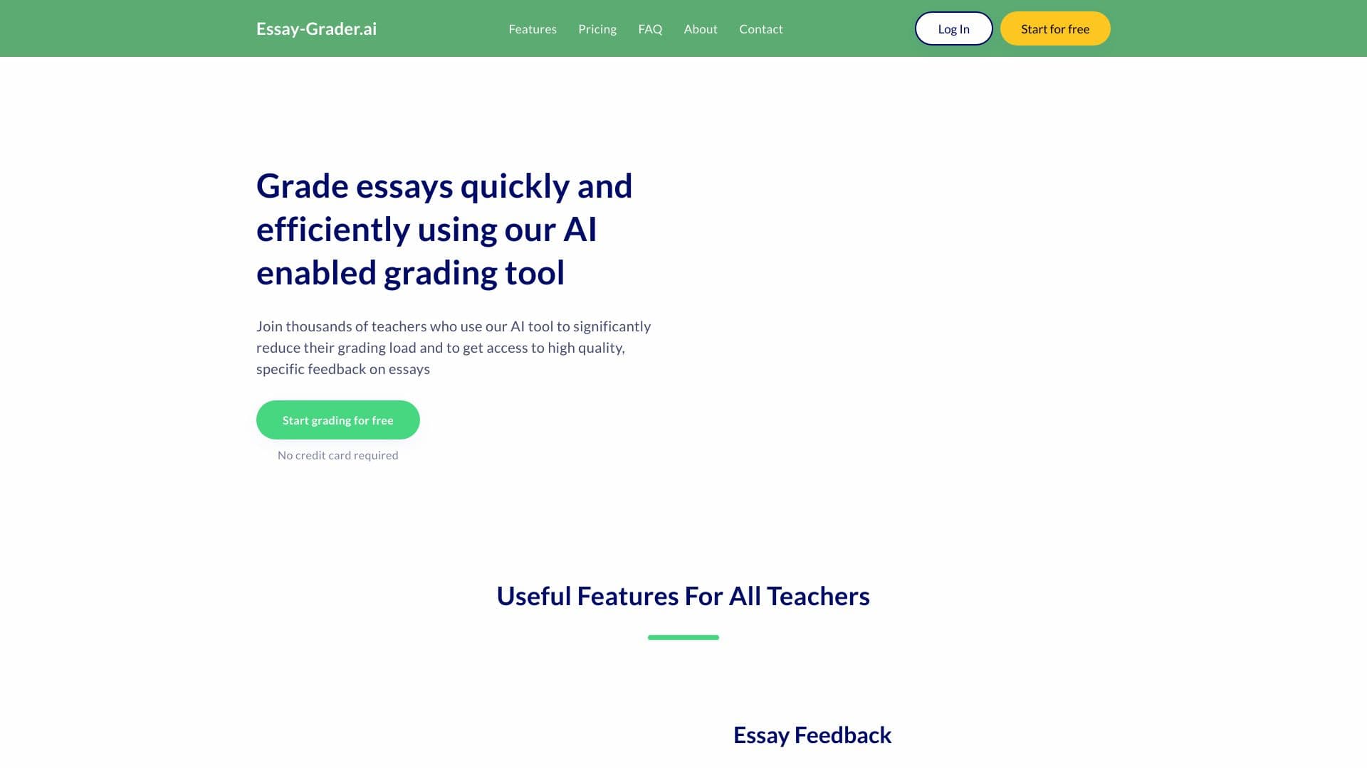 Essay-Grader.ai - Grade essays in seconds using AI thumbnail
