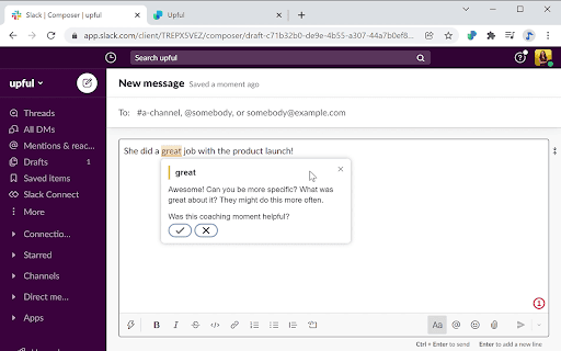 Upful.ai Chrome Extension thumbnail