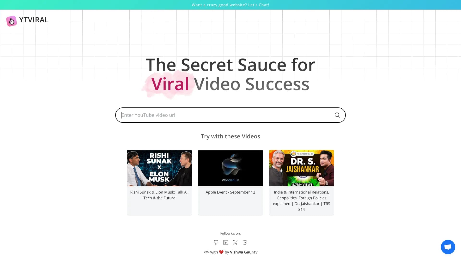 YTViral: Viral Spark in Every Video thumbnail