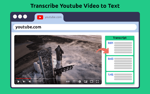 Transcribe YouTube Video thumbnail