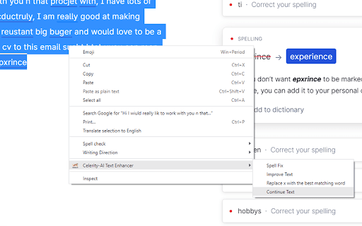 Celerity-AI Text Enhancer thumbnail