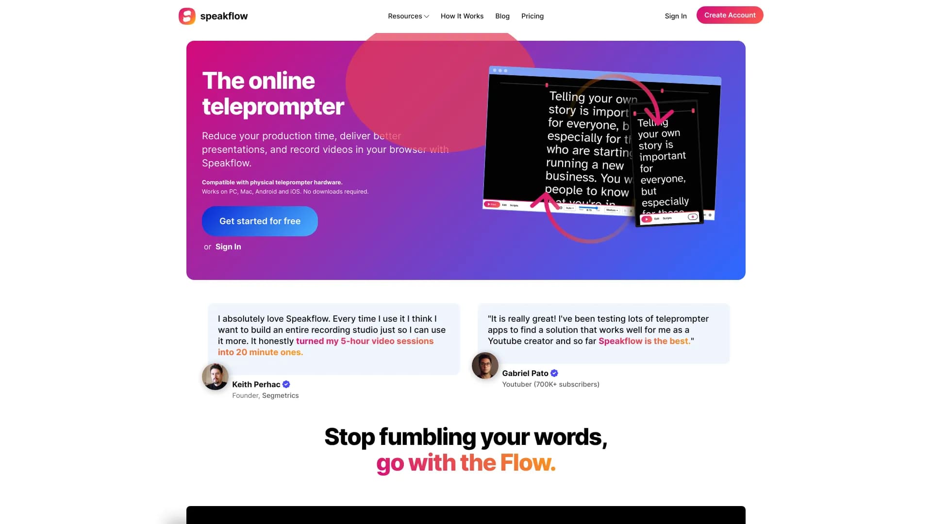 speakflow.com thumbnail