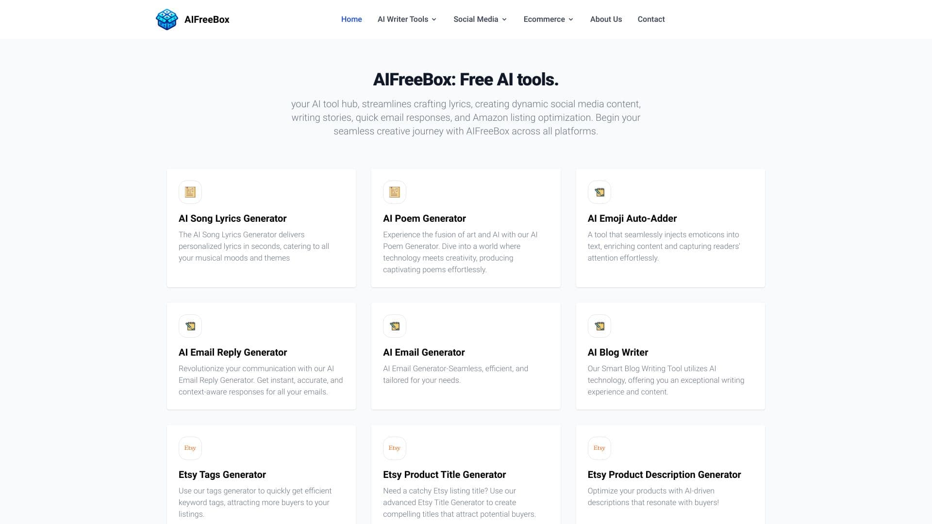 AIFreeBox: Free AI Tools thumbnail