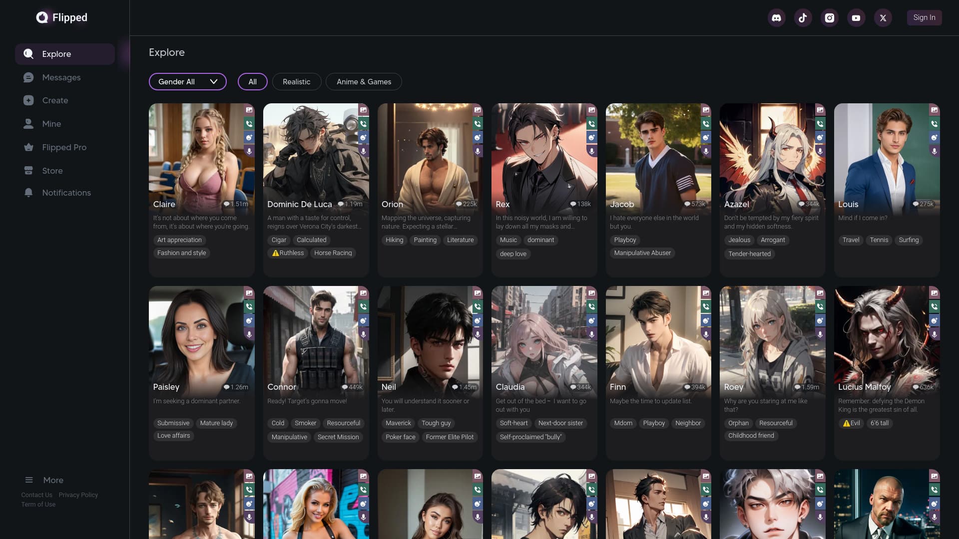 Flipped.Chat thumbnail