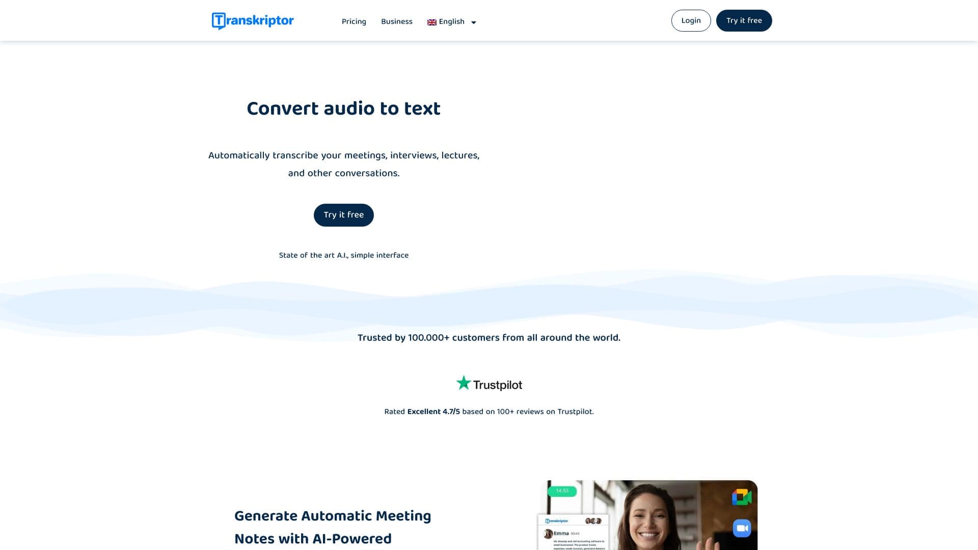 Transkriptor thumbnail