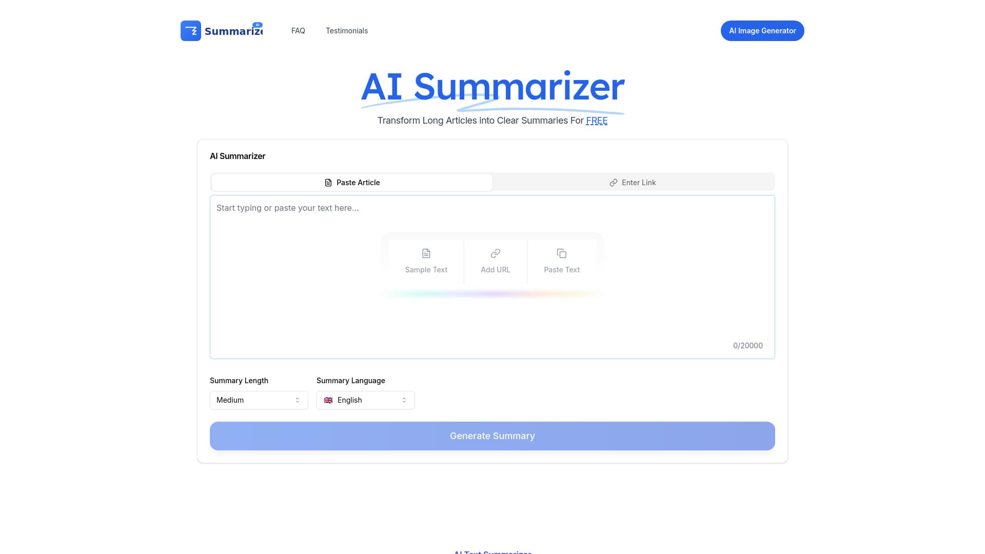 AI Summarizer best thumbnail