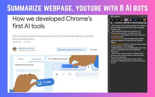 keyNote - web,youtube & pdf AI summarizer thumbnail