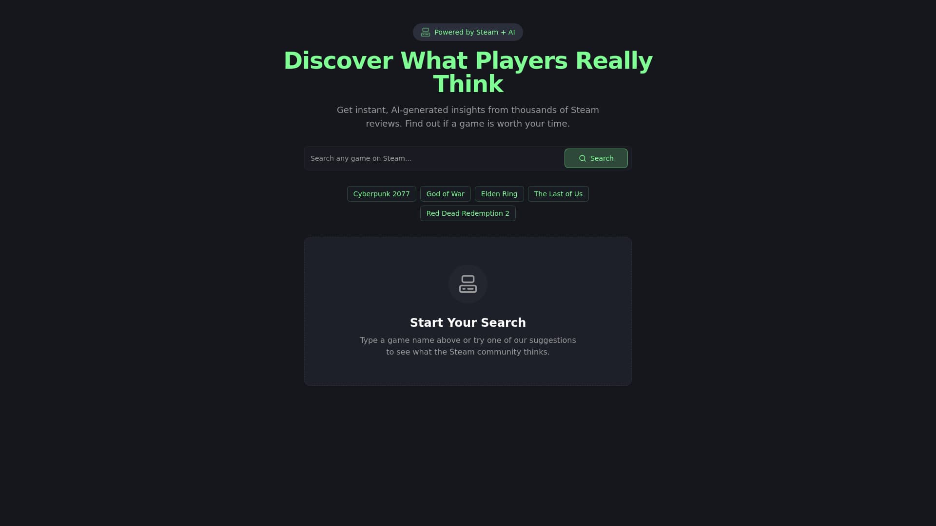 Steam Summarize thumbnail