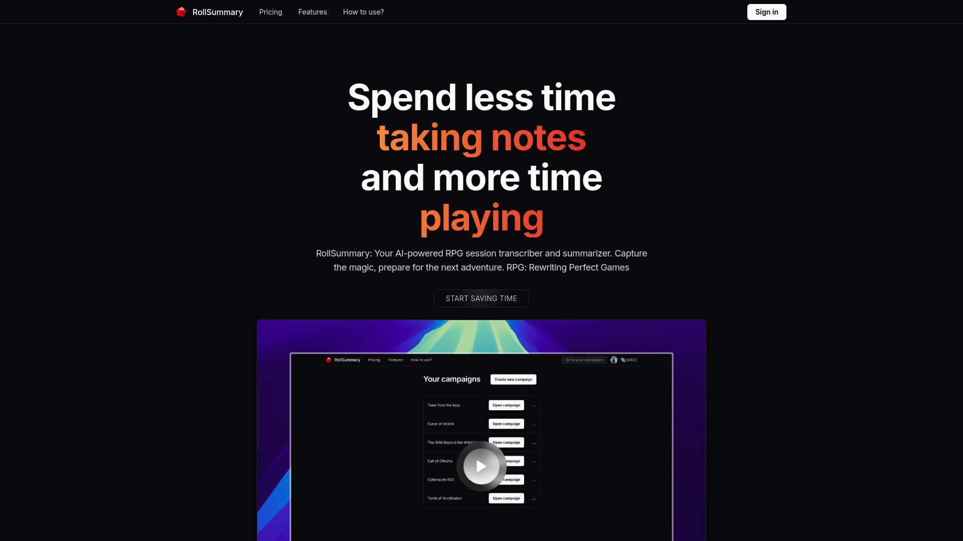 RollSummary thumbnail