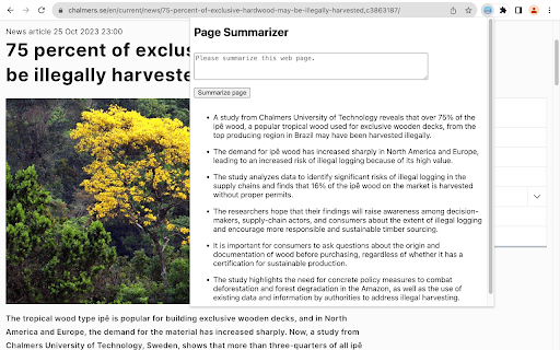 Page Summarizer thumbnail