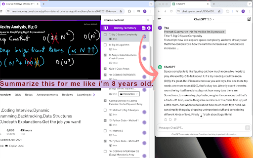 Udemy Summary: Harness the Power of ChatGPT thumbnail