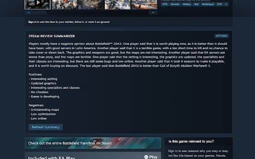 Steam Review Summarizer thumbnail