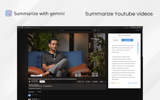 Summarize with Gemini thumbnail
