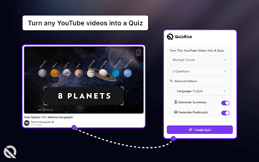 QuizRise | AI assistant for educators and learners. thumbnail