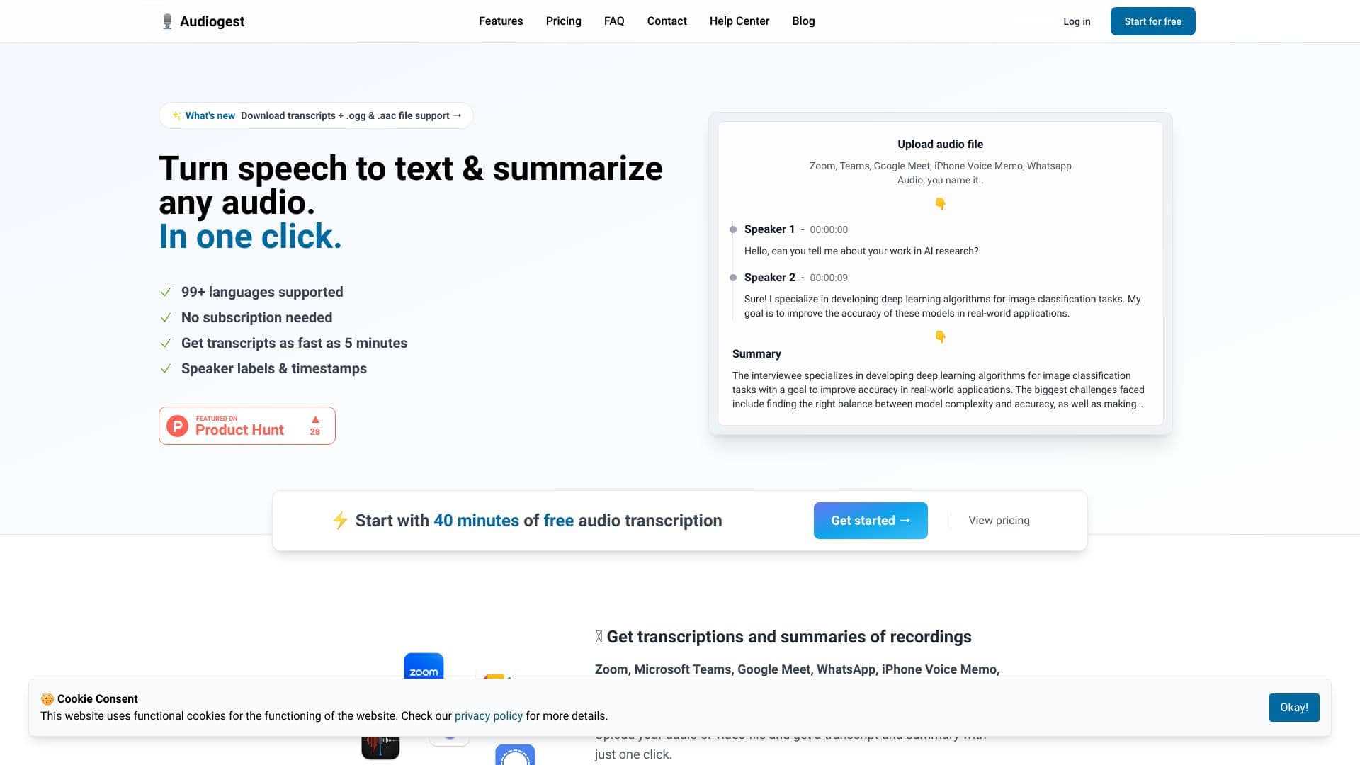 Audiogest.app thumbnail