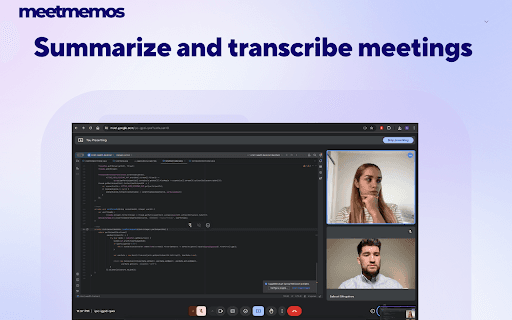 MeetMemos - Summarize Meetings, Audio & Video thumbnail