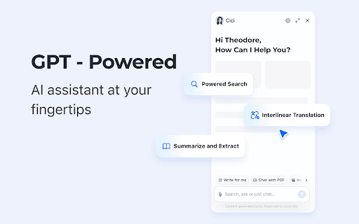 Cici, browser AI copilot. thumbnail