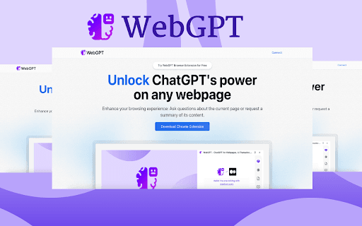 WebGPT - Chat with webpage thumbnail