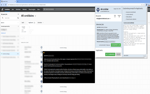 AI-cruiter by WorkInBiotech.com thumbnail