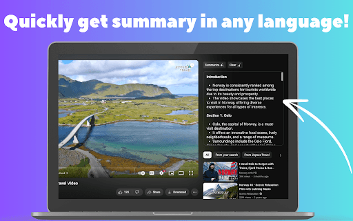 YouTube Summary AI with Gemini thumbnail