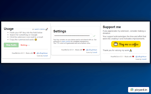 HearMeOut (GPT Webpage Summarizer) thumbnail