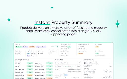 Propbar - Property Data Enhancer thumbnail