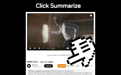 QuickClip - YouTube Video to Video Summaries thumbnail