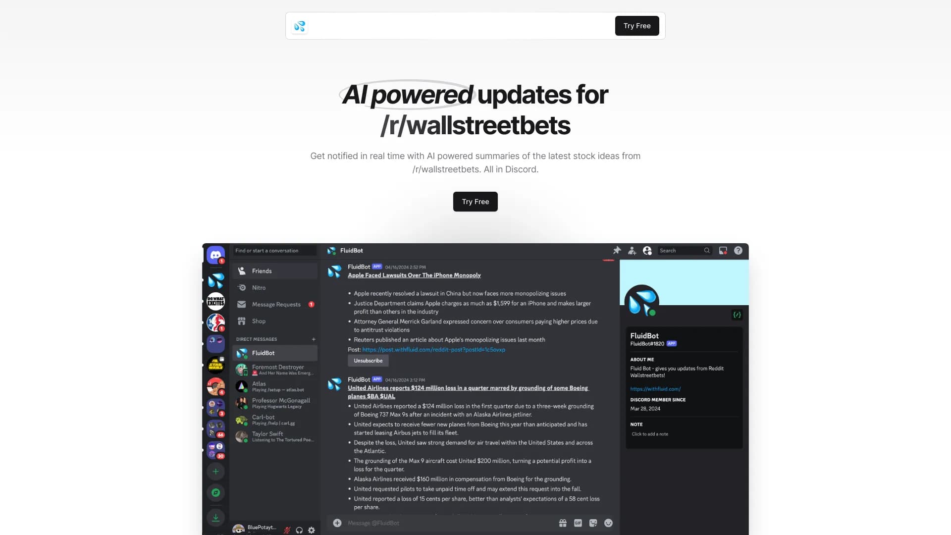 Fluid - AI stock updates thumbnail