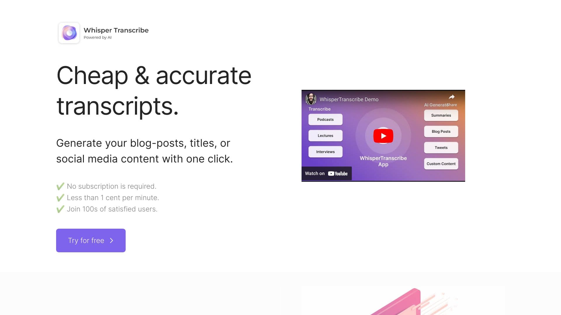 WhisperTranscribe thumbnail