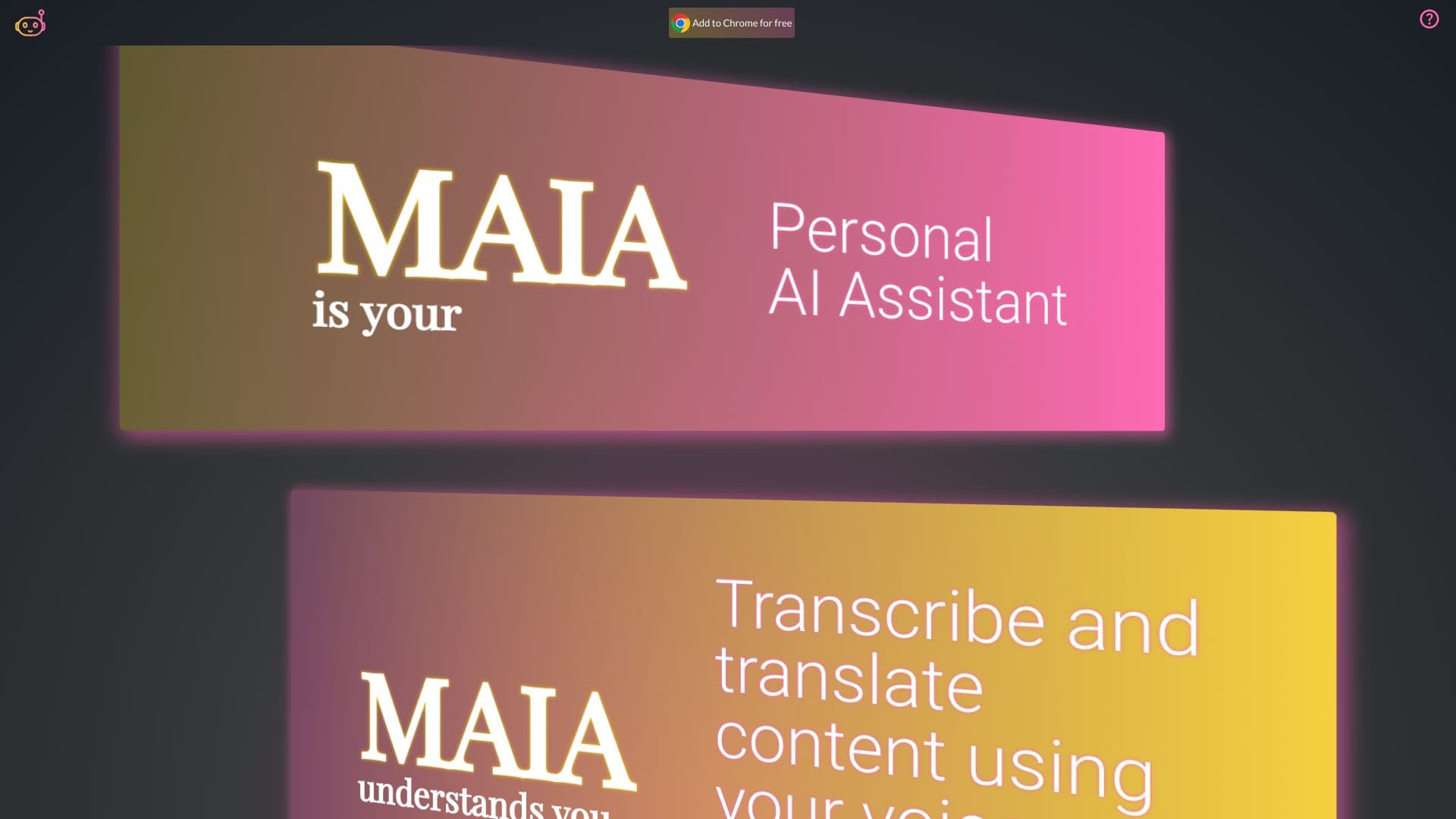 MAIA - My AI Assistant thumbnail
